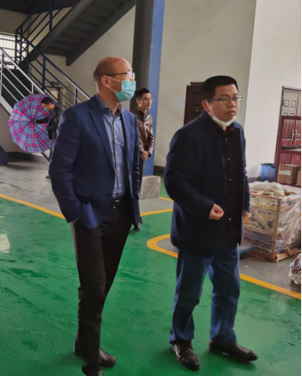 中石化易捷澳托猫领导一行莅临long8科技参观考察